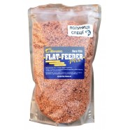 Рибальське підгодовування, гранульоване, Klasster Flat Feeder Mix, 0,9 кг, смак Полуниця-Спеції